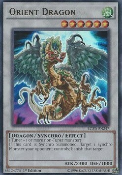 Orient Dragon Card Front