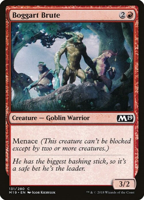 Boggart Brute Card Front