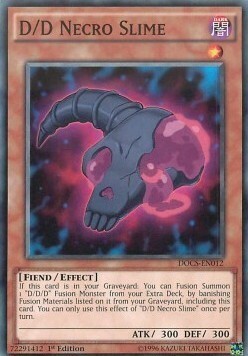 D/D Necro Slime Card Front