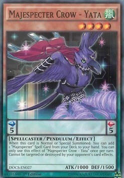 Majespecter Crow - Yata Card Front