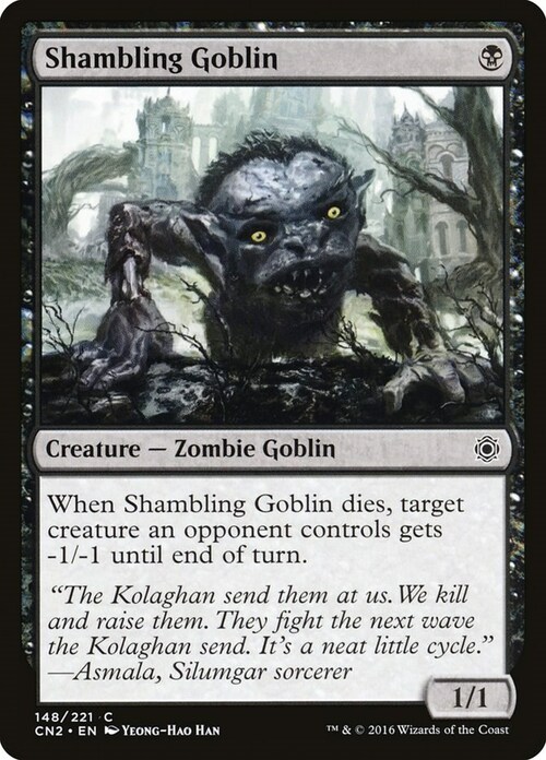 Shambling Goblin Card Front