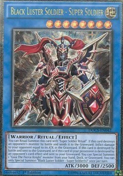 Black Luster Soldier - Super Soldier Card Front