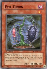 Evil Thorn Card Front