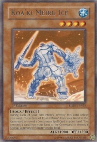 Koa'ki Meiru Ice Card Front