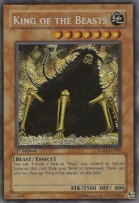 King of the Beasts Card Front