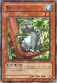 Tree Otter Card Front