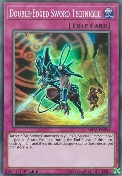 Double-Edged Sword Technique Card Front