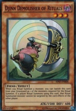 Djinn Demolisher of Rituals Card Front