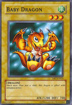 Baby Dragon Card Front