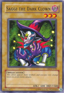 Saggi the Dark Clown Card Front