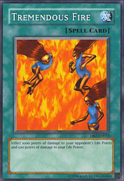 Tremendous Fire Card Front