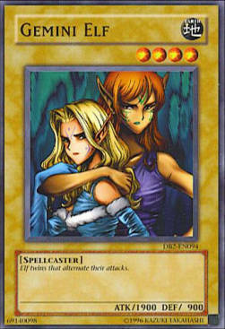 Gemini Elf Card Front