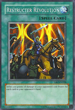 Restructer Revolution Card Front