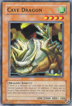 Cave Dragon Card Front