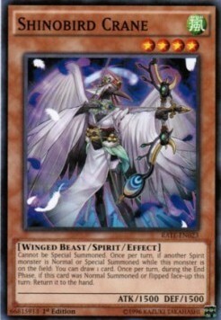 Shinobird Crane Card Front