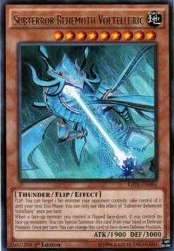 Subterror Behemoth Voltelluric Card Front