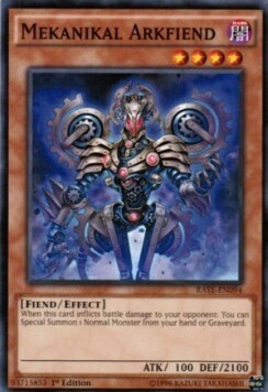 Mekanikal Arkfiend Card Front