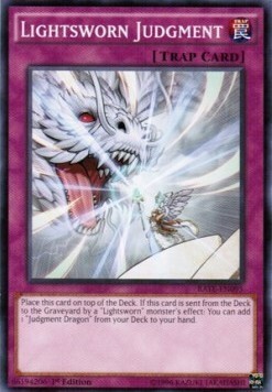 Lightsworn Judgment Card Front