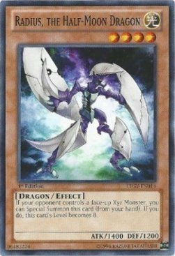 Radius, the Half-Moon Dragon Card Front