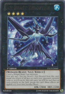 Ice Beast Zerofyne Card Front