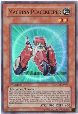 Machina Peacekeeper Card Front