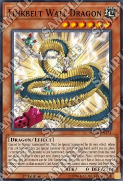 Linkbelt Wall Dragon Card Front