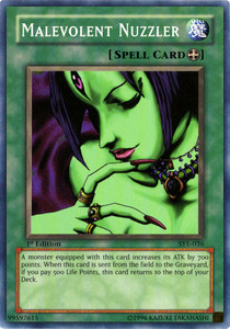 Malevolent Nuzzler Card Front