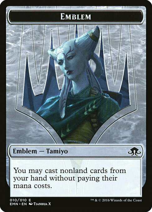 Tamiyo, Field Researcher Emblem Card Front