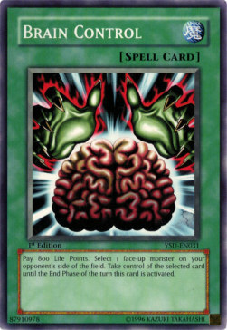 Brain Control Card Front