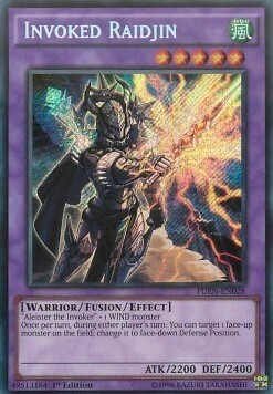 Invoked Raidjin Card Front