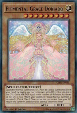 Elemental Grace Doriado Card Front