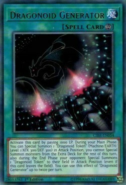 Dragonoid Generator Card Front