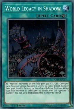 World Legacy in Shadow Card Front