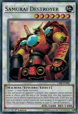 Samurai Destroyer Card Front