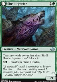 Shrill Howler // Howling Chorus Card Front