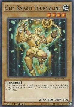 Gem-Knight Tourmaline Card Front