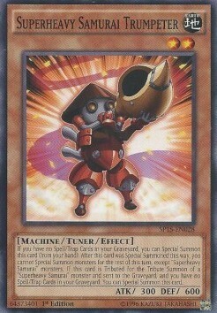 Superheavy Samurai Trumpeter Card Front