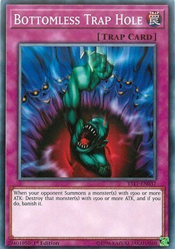 Bottomless Trap Hole Card Front