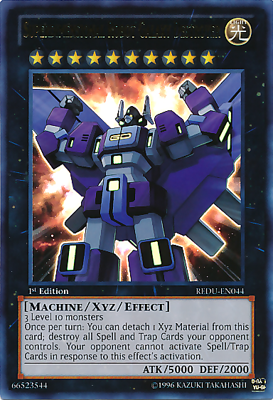 Superdimensional Robot Galaxy Destroyer Card Front