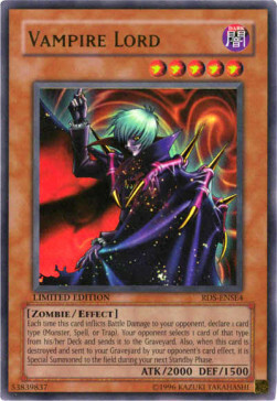 Vampire Lord Card Front