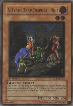 A-Team: Trap Disposal Unit Card Front