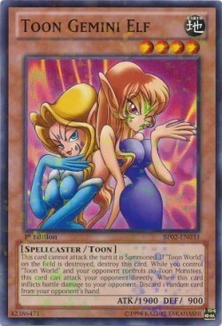 Toon Gemini Elf Card Front