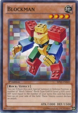 Blockman Card Front