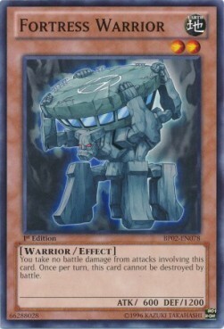 Fortress Warrior Card Front