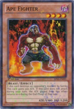 Ape Fighter Card Front