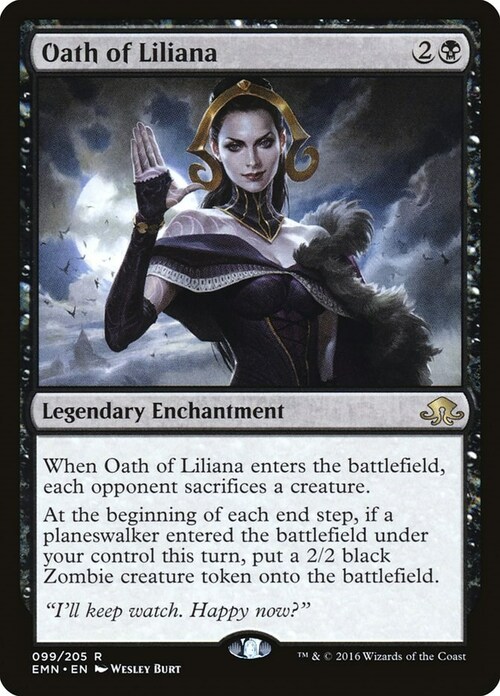 Oath of Liliana Card Front