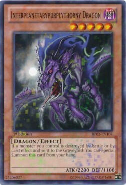 Interplanetarypurplythorny Dragon Card Front