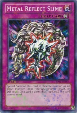 Metal Reflect Slime Card Front