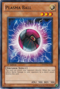 Plasma Ball Card Front