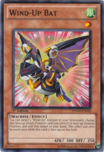 Wind-Up Bat Card Front